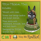 Titchy Medieval Maid