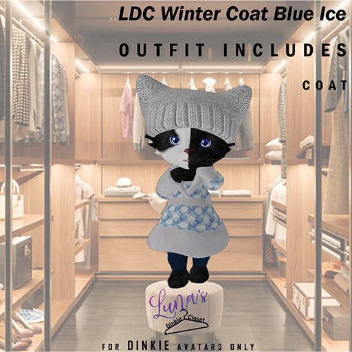LDC Winter Coat Blue Ice