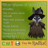 TBT025 Titchy Wizard of Wonderful