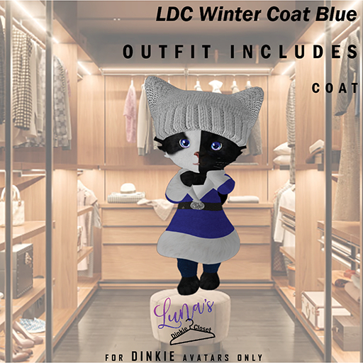 LDC Winter Coat Blue
