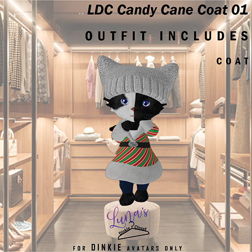 LDC Candy Cane Coat 1