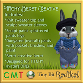 TBT029 Titchy Beret Creative