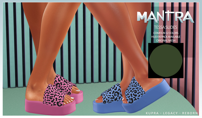 MANTRA ::  TESSA SLIDES OLIVE
