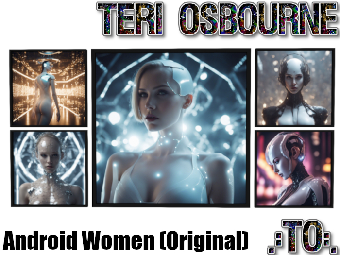 Second Life Marketplace - ,:TO:. Android Woman (Original Art)