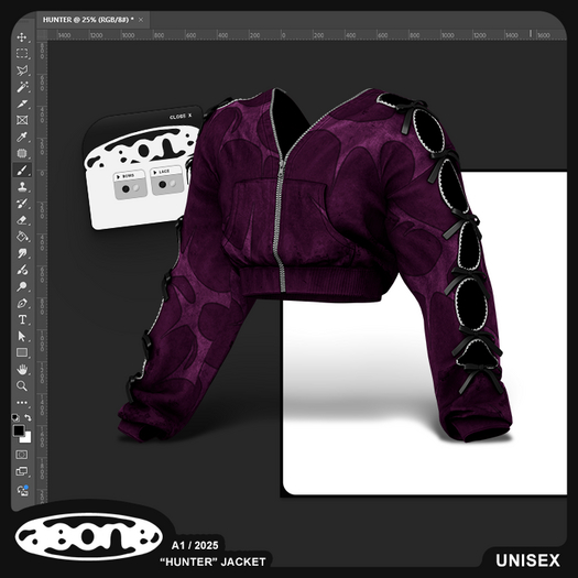 (aeone) "Hunter" jacket - VIOLET