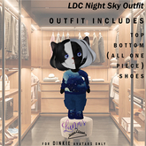 LDC Night Sky Outfit