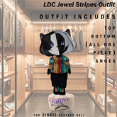 LDC Jewel Stripes Outfit