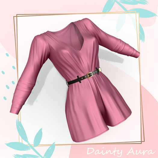 Pink Belt Romper Legacy