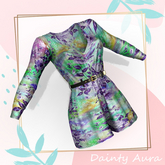 Ombre Belt Romper LaraX