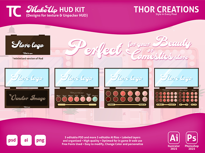 MakeUp Hud Kit