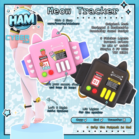 HAM. Meow Tracker / Fatpack