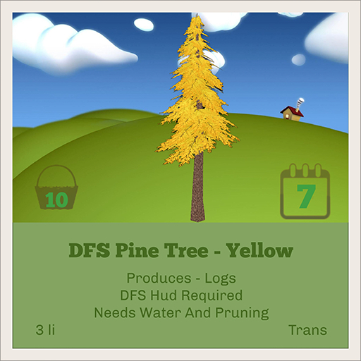 DFS Pine Tree - Yellow