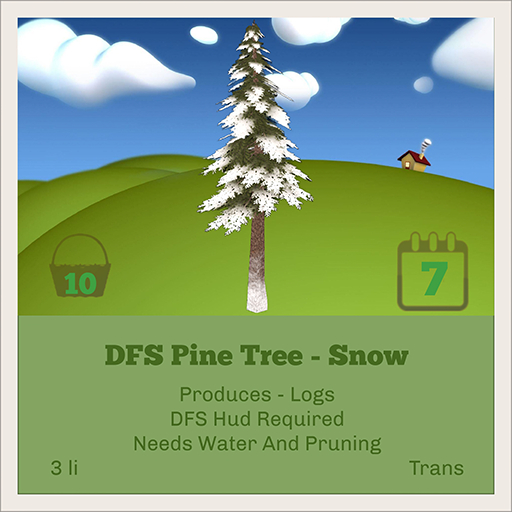 DFS Pine Tree - Snow