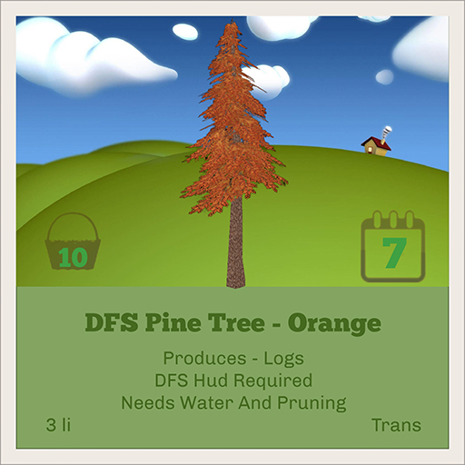 DFS Pine Tree - Orange