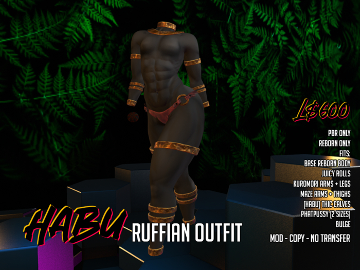 [HABU] Ruffian Outfit - REBORN