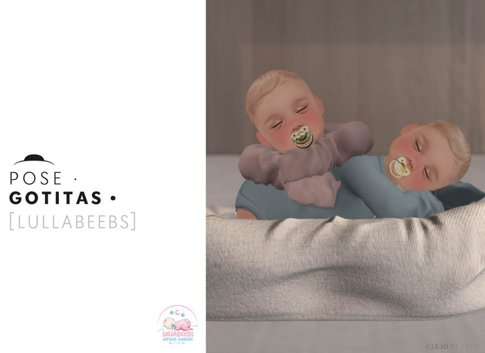 CIELO STUDIO - Pose GOTITAS (Lullabeebs)
