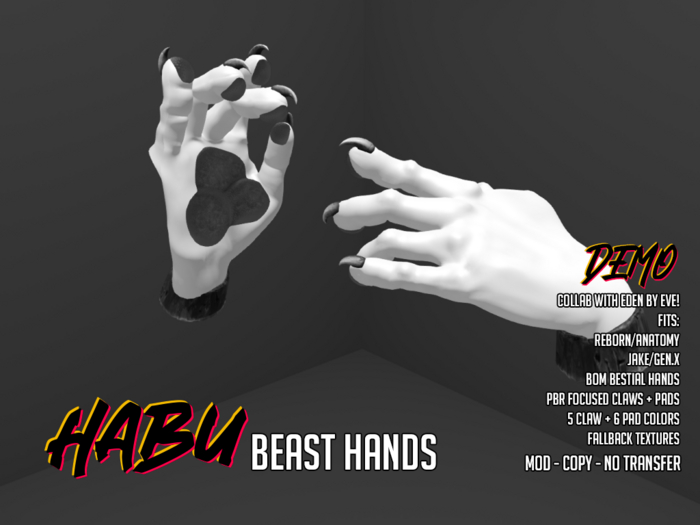 [HABU] Beast Hands DEMO