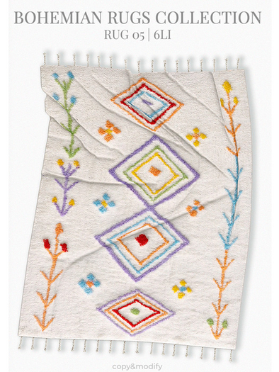 MINIMAL - Bohemian Rugs Collection 5