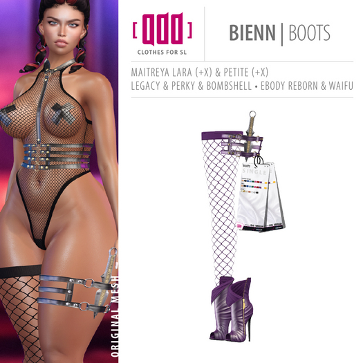 [ADD] Bienn Boots - Violet