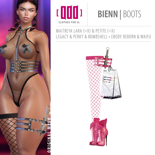 [ADD] Bienn Boots - Pink