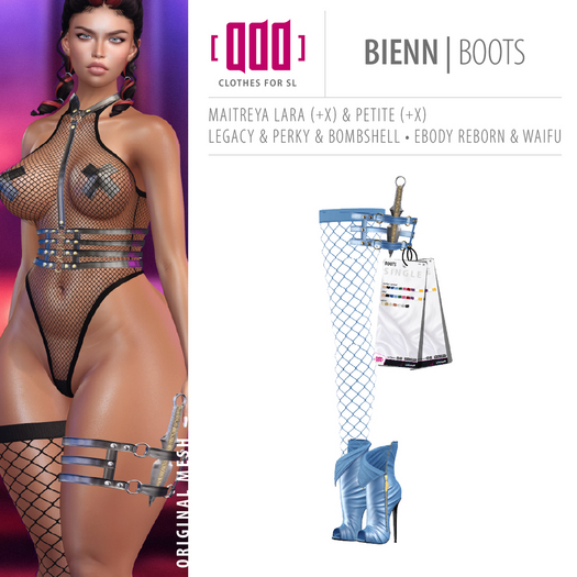 [ADD] Bienn Boots - BlueL