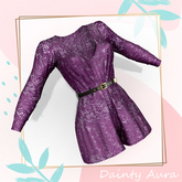 Sequins Belt Romper Reborn