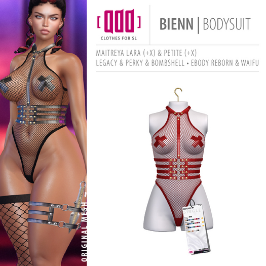 [ADD] Bienn Bodysuit - Red