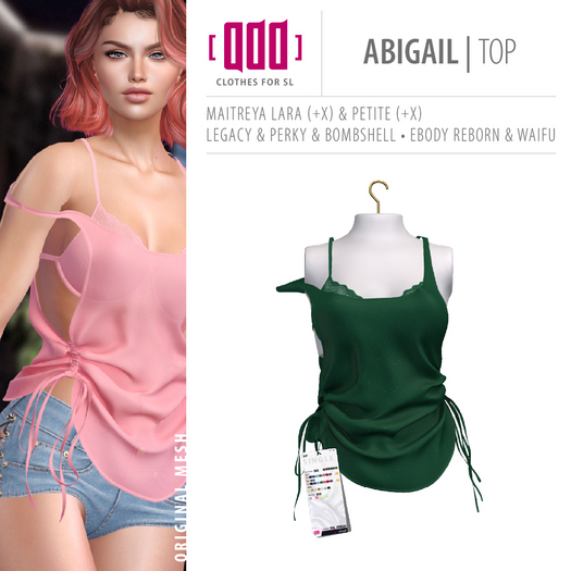 [ADD] Abigail Top - Green