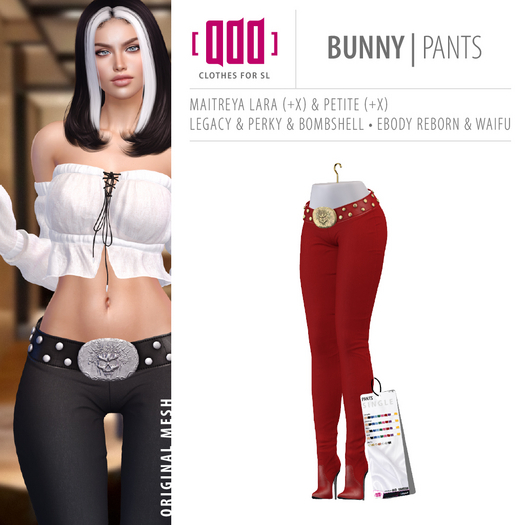 [ADD] Bunny Pants - Red