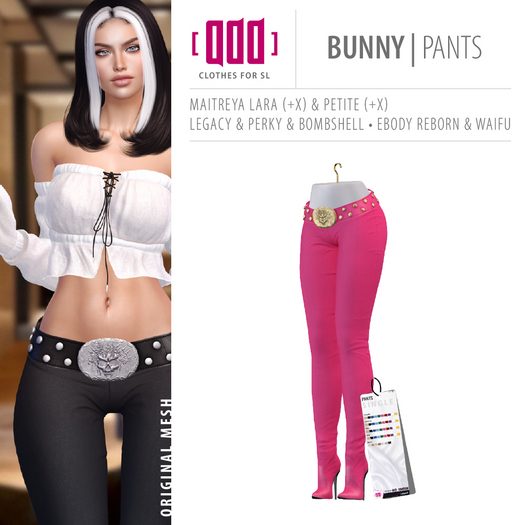[ADD] Bunny Pants - Pink