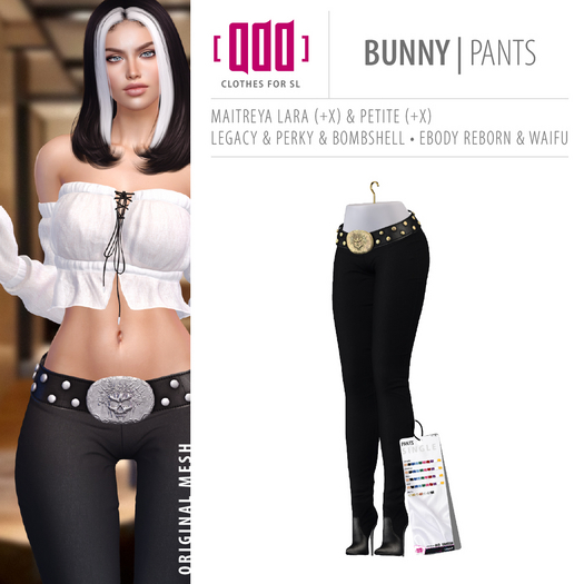 [ADD] Bunny Pants - Black