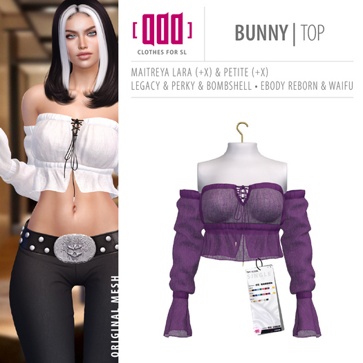[ADD] Bunny Top - Violet
