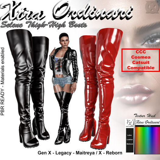 *XO* Selene Thigh-High Boots