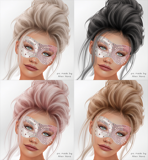 *AvaWay* CARNIVAL MASK #1 - RESIZABLE - SALE !