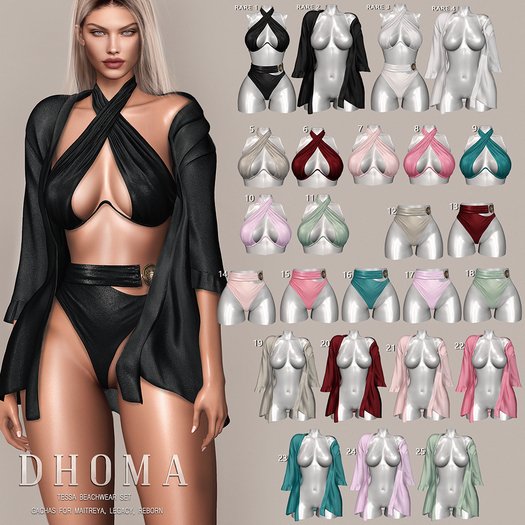Dhoma - Tessa Beach SET RARE// Reborn