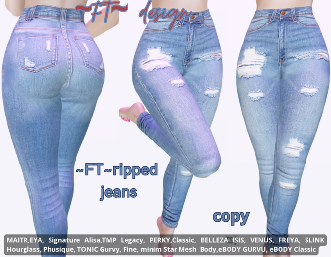 ~FT~  Ripped Jeans 