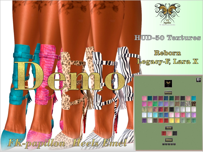 FK papillon Heels Emels Demo