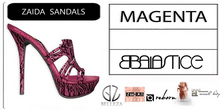 Baiastice_Zaida Sandals-Magenta