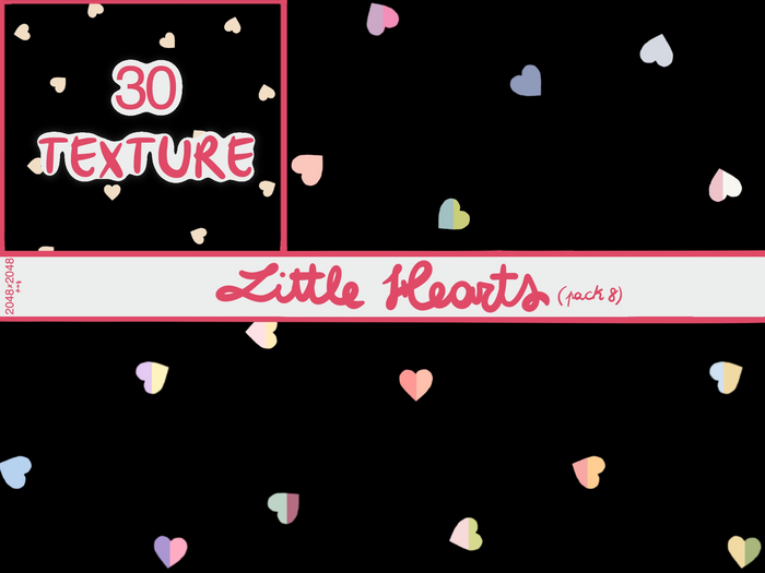 Little Hearts (pack8)
