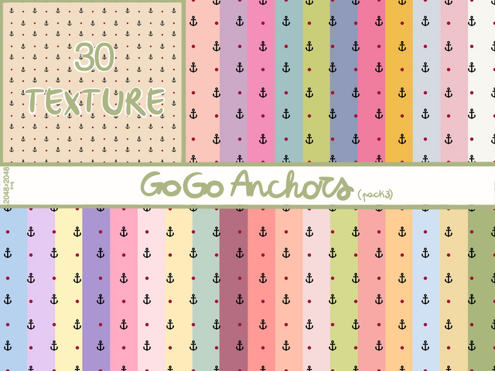 Go Go Anchors (pack3)