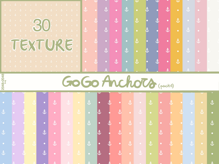 Go Go Anchors (pack4)