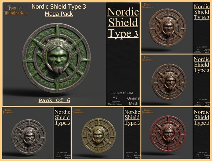 Nordic Shield - Type 3 - Mega Pack