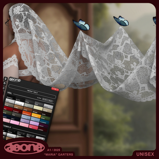 (aeone) "Maria" veil - FATPACK