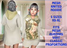 *Heart* - Knited Hoodie 4