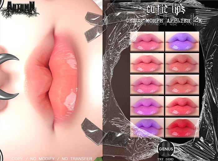 AutumN-CUTIE LIPS 2K GENUS MORPH APPLIER