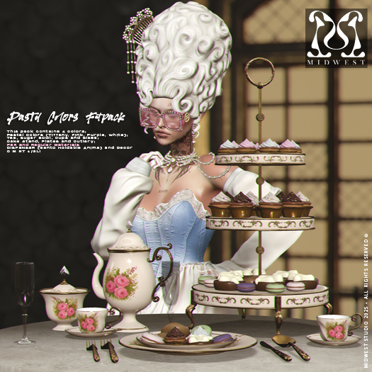 Midwest . Charming . Pastel Colors + Flower . Fatpack