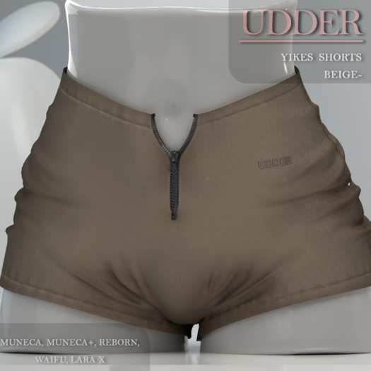 UDDER: Yikes shorts - Beige