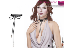 Full Perm Female Knotted Ribbon Tie Cord Choker Necklace for Maitreya 5.3 LaraX Ebody Reborn Legacy Classic Avatars