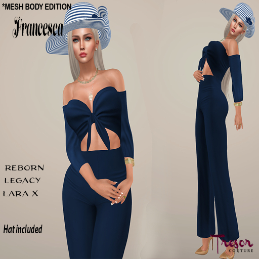 Tresor Couture~ Francesca Blue