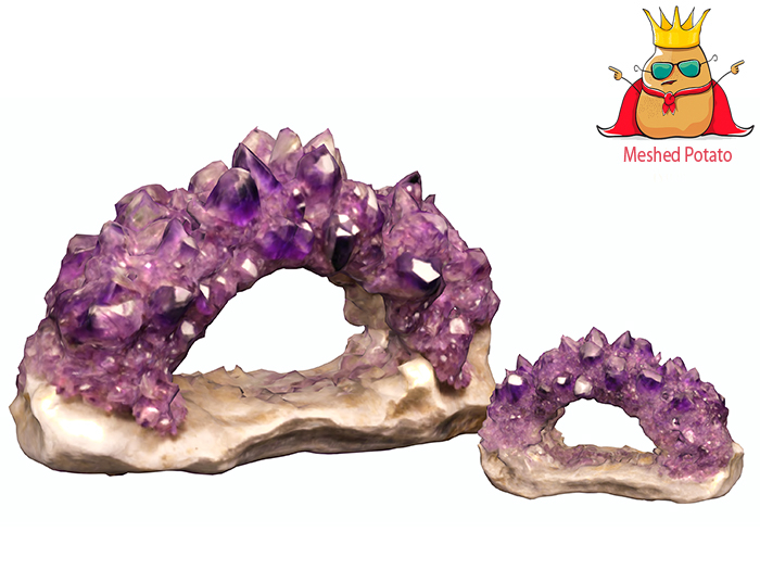  Amethyst Cluster Full Perm